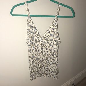 Floral American Eagle Soft & Sexy Tank